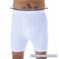 thumbnail image 3 of Lot de 3 Boxeurs pour Hommes Blancs Absorbance Régulière Lavables Réutilisables Incontinence 2TG (Taille 44-45), 3 of 5