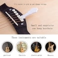 thumbnail image 4 of Guitar Bridge Pins 6Pcs, Brass Endpin Pegs Fixed Cone, with Bridge Pin Puller Remover & 5 Guitar Picks, 4 of 5