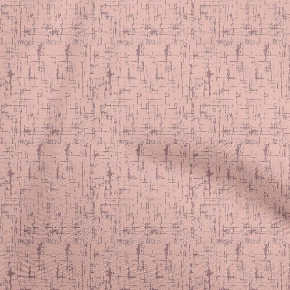 oneOone Cotton Flex Medium Pink Fabric Texture Sewing Craft Projects Fabric Prints By Yard 40 Inch Wide