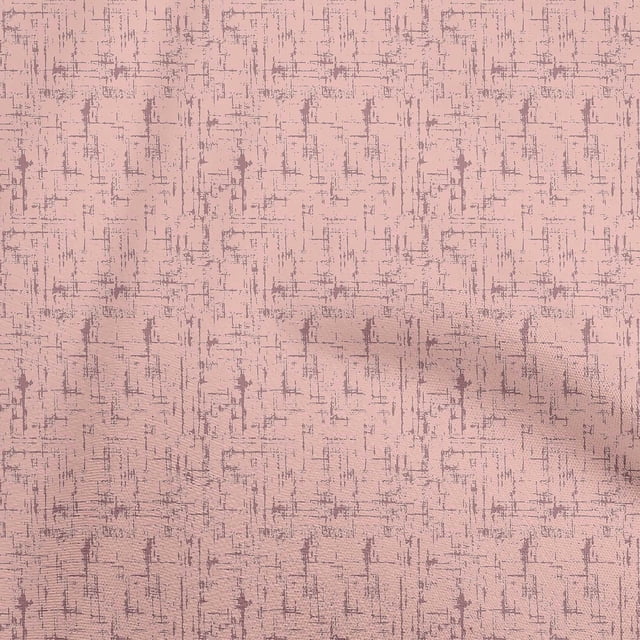 oneOone Polyester Spandex Medium Pink Fabric Texture Sewing Material Print Fabric By The Yard 56 Inch Wide