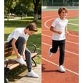 thumbnail image 5 of MERIDIANO Boys' Scuba Joggers 2-Pack - Tapered Athletic Sweatpants for School, Sports & Daily Wear, 5 of 11