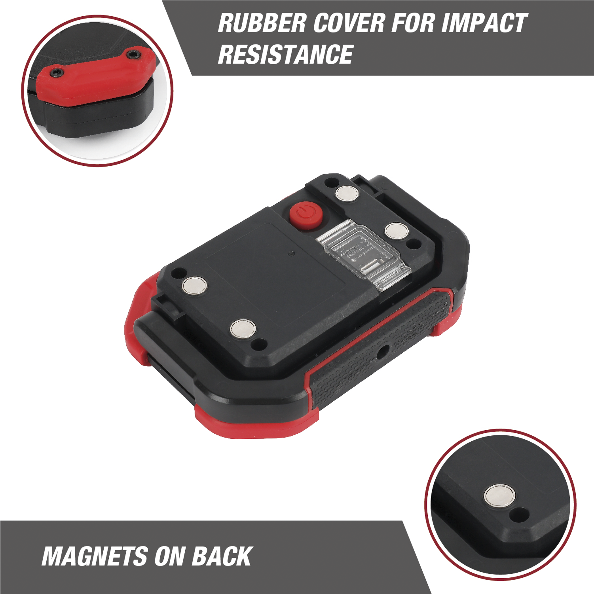 Hyper Tough 1,200-Lumen Rechargeable LED Work Light photo 6