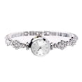 thumbnail image 2 of Reloj de aleación para mujer, reloj elegante de moda con banda de diamantes de imitación para trabajo de oficina, viaje de negocios, 2 of 5