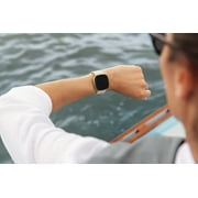 Fitbit Sense Smartwatch - Lunar White/Soft Gold Stainless Steel