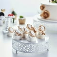 thumbnail image 2 of facefd Dessert Cookies Cupcake Stand Dining stands cover table Display Serving Plate White 20cm, 2 of 9
