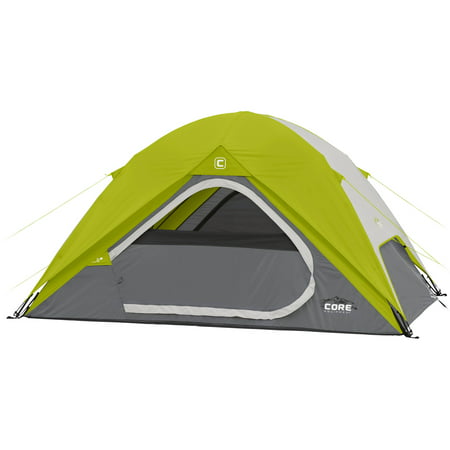 Core Equipment 9' x 7' Instant Dome Tent, Sleeps 4