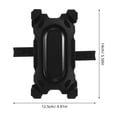 thumbnail image 2 of Houderco 2Ud Soporte Para Compatible Universal Negro Y Ajustable, 2 of 8