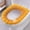 Yellow, variant on Commode Cushion Household Seasons Toilet Seat Thickened With Handle Winter Toilet Ring Washable Sets Wear Knitted Toilet Seat
