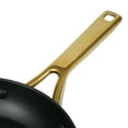 thumbnail image 3 of Oster Abbottsford 11 Inch Nonstick Aluminum Frying Pan in Black, 3 of 5