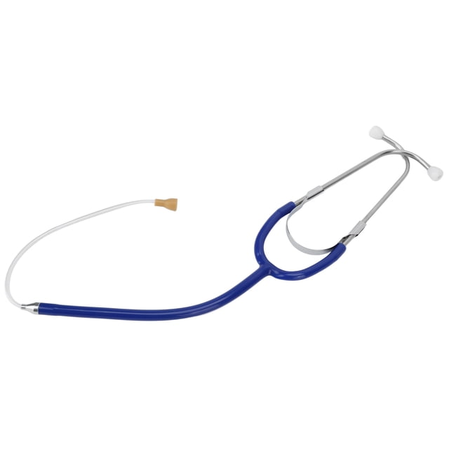 Stethoscope, Anti Slip Hearing Aid Stethoscope Binaural Lightweight High Conductivity For Noise Detection Dark Blue