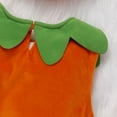 thumbnail image 2 of Maxcozy Toddler Baby Girl Boy Halloween Pumpkin Costume Fancy Dress Clothes Outfit 3PCS Set, 2 of 12