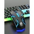 thumbnail image 4 of Wired Backlit Keyboard And Mouse Set | USB Mechanical Feel, Wired 7-Color Backlit Gaming Keyboard Suitable For Office, Home, And Esports,Multicolor, 4 of 8