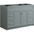thumbnail image 7 of ARIEL Hamlet 48 in. W x 21.5 in. D x 33.5 in. H Bath Vanity Cabinet Only in White, 7 of 7