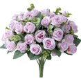 thumbnail image 7 of Artificial Roses 6 Pack 12 Inch Silk Rose Bouquets Bulk Realistic Flowers for Wedding Bridal Party Home Office Vase Centerpiece Table Decor DIY, 7 of 7
