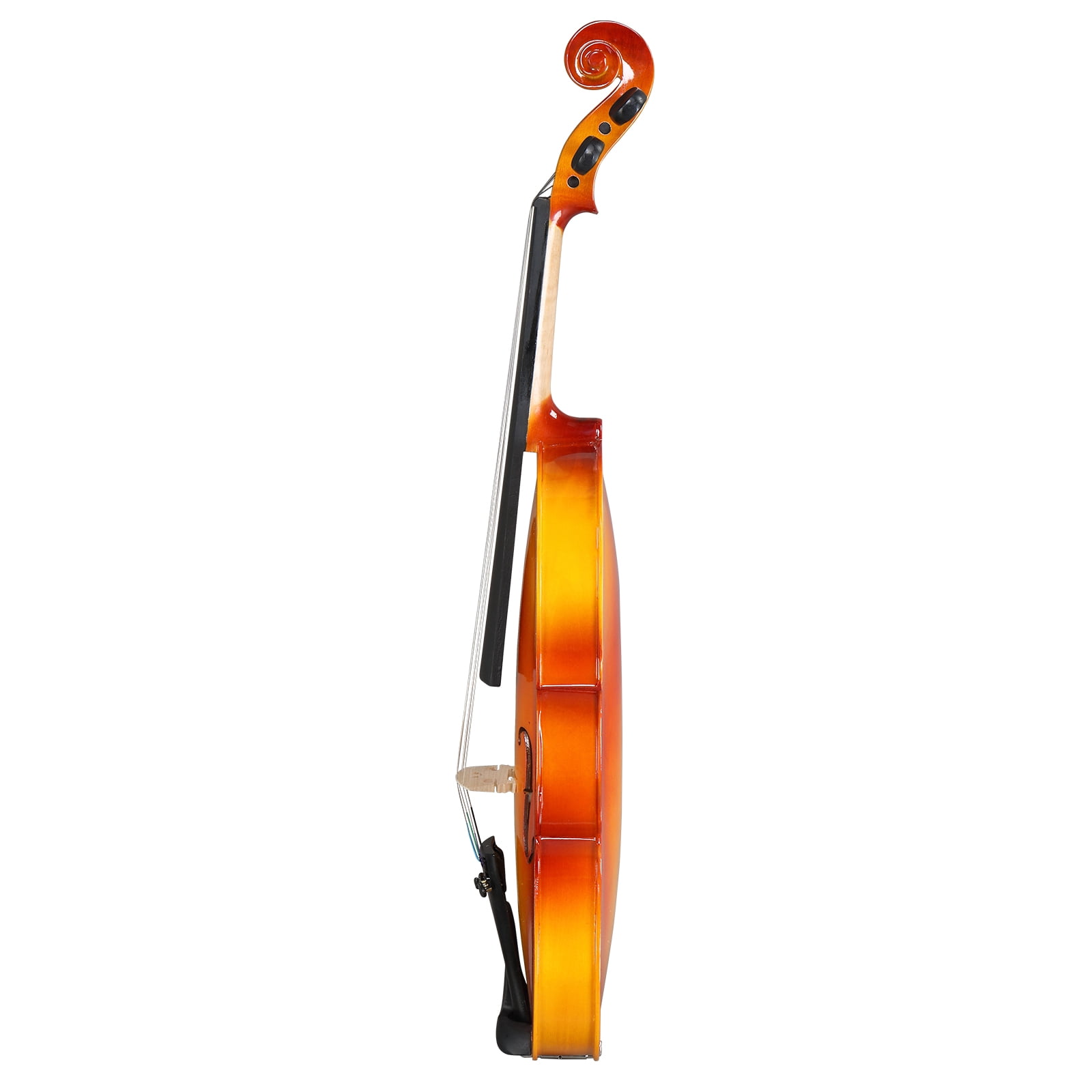 4/4 Full-Size Violin Set with Laminated Spruce Top and Maple Back, Steel-Core Strings, Complete Beginner Kit for Students and Adults