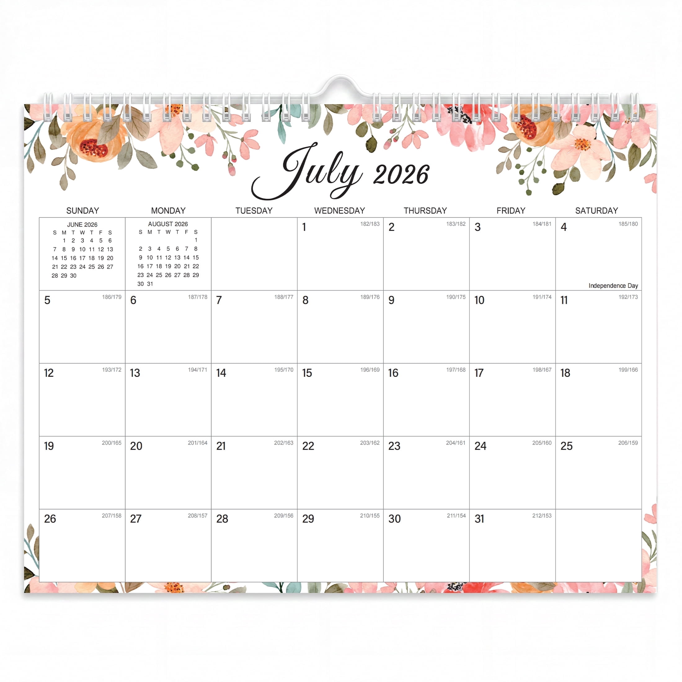 BrownTrout, 2026 Mini Wall Calendar, 7x14, Seventeen K-pop
