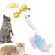 thumbnail image 5 of Juguete interactivo retráctil colgante con plumas para gatos de interior Gusano de plumas, 5 of 9