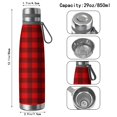 thumbnail image 3 of Christmas 29oz Stainless Steel Insulated Thermos with Tea Filter, 360° Printed Travel Bottle, Leakproof BPA-Free Flask with Anti-Slip Base, 304 Inner & 201 Outer, Vacuum Cup, 3 of 6