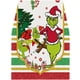 thumbnail image 2 of Bandera navideña para jardín, camino de mesa navideño de lino verde, mantel alegre, decoraciones navideñas para la mesa, Grinch, 2 of 4