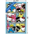 thumbnail image 3 of Hello Kitty and Friends: 21 Core - Group Photos Wall Poster, 22.375" x 34", 3 of 4