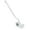 A25 White One Size, variant on 1PC Curved Toilet Bowl Cleaner Brush | Small Size Duty Cleaning Wand with Under The Rim Scrubber, Non- Handle | Bathroom Supplies, White