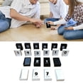 thumbnail image 1 of Juego de mesa clásico con DA Vinci, 24 fichas, juego de supercontraseña, juego de Mahjong para 2-4 jugadores, juguete interactivo familiar, CUTICAT Juego de mesa, 1 of 8