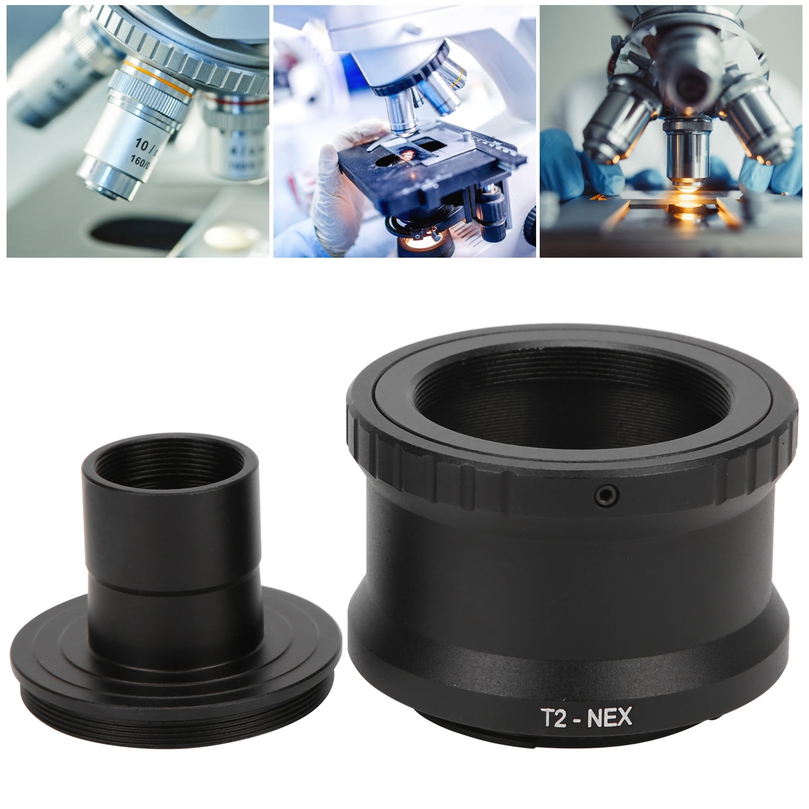 Henmomu 23.2mm Microscope T Mount Extension Tube T2 Mount Adapter For E