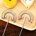 3Pcs Stainless Steel Spring Coil Egg Whisk Set Manual Handheld Mixer