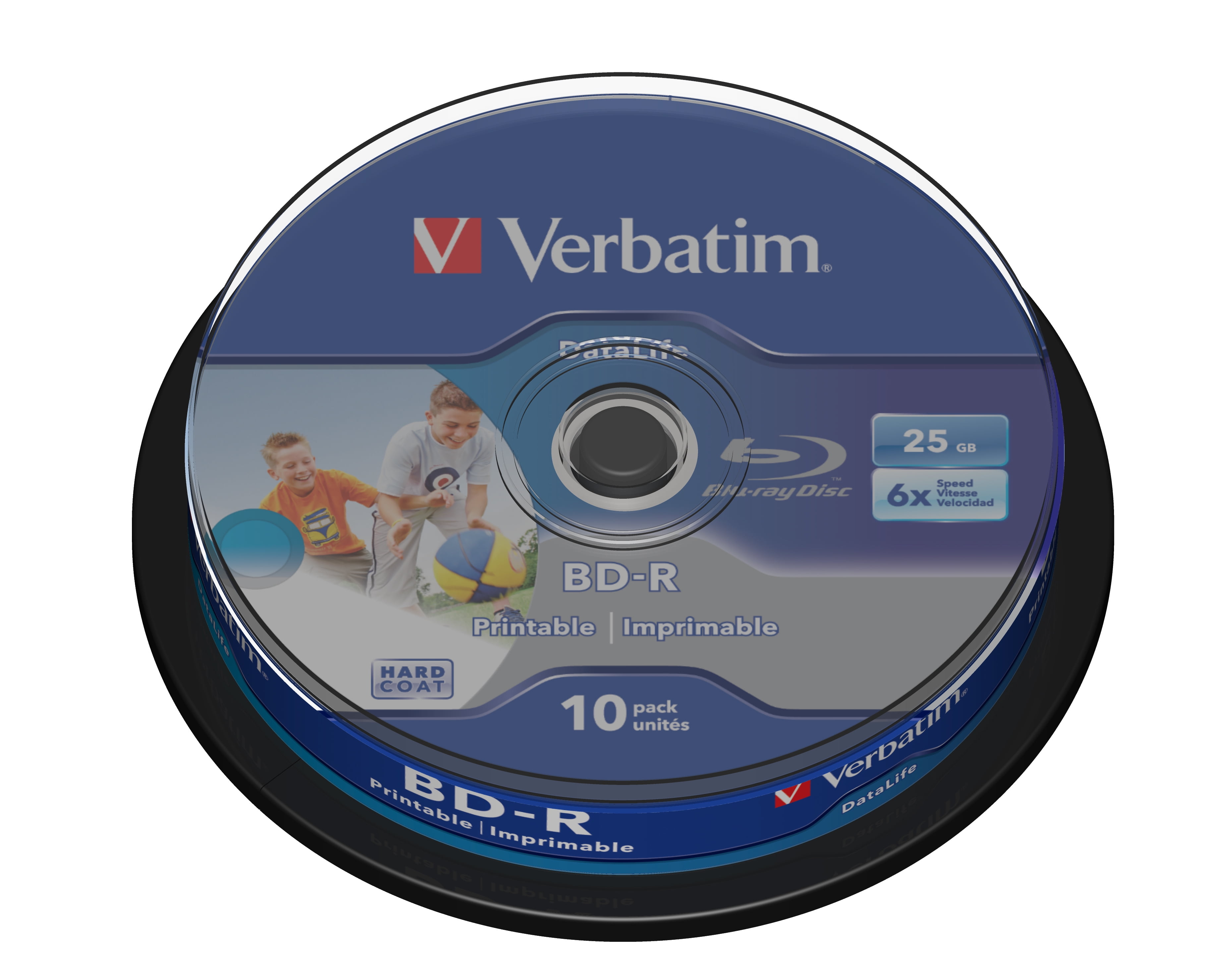 25 GB 6X BD-R Blu-Ray Disc (25/Pack) - Walmart.com