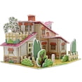 thumbnail image 1 of Vogacara Juguete de montaje 3D para niños, casa de montaje de papel, modelo para niños, juguete educativo DIY para edades tempranas, tipo 1 Juguetes Educativos No.03 Vogacara FN000126-03, 1 of 6