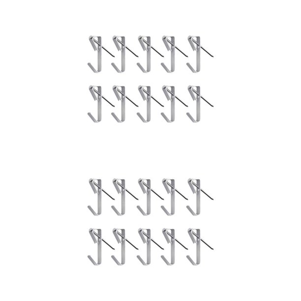 Yuarrent Ganchos para cuadros prácticos y prácticos con clavos para ganchos para marcos de fotos versátiles y fáciles de metal Type1 NO1