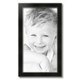 thumbnail image 2 of ArtToFrames 13" x 24" Honors Black with Silver Picture Frame, 13x24 inch Black Wood Poster Frame (WOM-5157),  Pack, 2 of 7