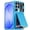Light Blue, variant on Vizvera for Samsung Galaxy S26 Ultra Case Wallet with RFID Blocking,Card Holder,Slide Camera Lens Cover,Rugged Heavy Duty Phone Case-Black