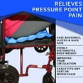 thumbnail image 3 of Inflatable Seat Cushion by EverRelief - Adjustable Pressure Pillow for Wheelchair, Car, Office, or Travel, 3 of 7