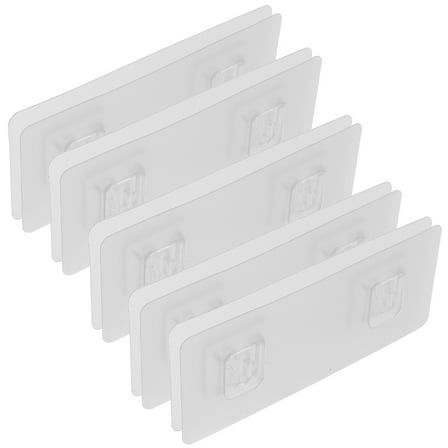 5 Sets Adhesive Socket Holders Power Sockets Fixers Wall No Punching Socket Fixers