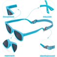 thumbnail image 4 of Gafas de sol polarizadas para niños, anti UV400, gafas de sol para bebés, montura de goma flexible, gafas deportivas unisex para niñas y niños de 2 a 7 años, 4 of 4