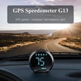 thumbnail image 3 of G13 GPS para AutomóVil Head-Up Display HUD VelocíMetro Reloj Digital HD Head-Up Universal, 3 of 5