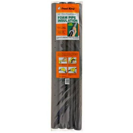 Thermwell Products P11 4-Pack 3-Ft. Foam Pre-slit Pipe Insulation for 3/4-Inch Copper (Best Way To Burn Insulation Off Copper Wire)