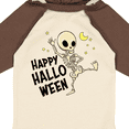 thumbnail image 4 of Inktastic Happy Halloween with Dancing Skeleton Boys or Girls Long Sleeve Baby Bodysuit, 4 of 5