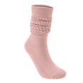 thumbnail image 4 of Gymayou Pilates Grip Socks for Women Non-Slip Long Barre Socks Yoga Slouch Socks Z02/Light Pink, 4 of 4