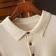 thumbnail image 5 of pstuiky camisas de manga larga para hombre, Suéter informal de punto de manga larga ajustado de color liso a la moda para hombre camisetas de hombre l, 5 of 9