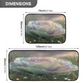thumbnail image 3 of 2-Piece Kitchen Mat Set Non Slip Washable Floor Mats Decorative Rugs for Kitchen Sink Laundry Rainbow Cabbage, 3 of 7