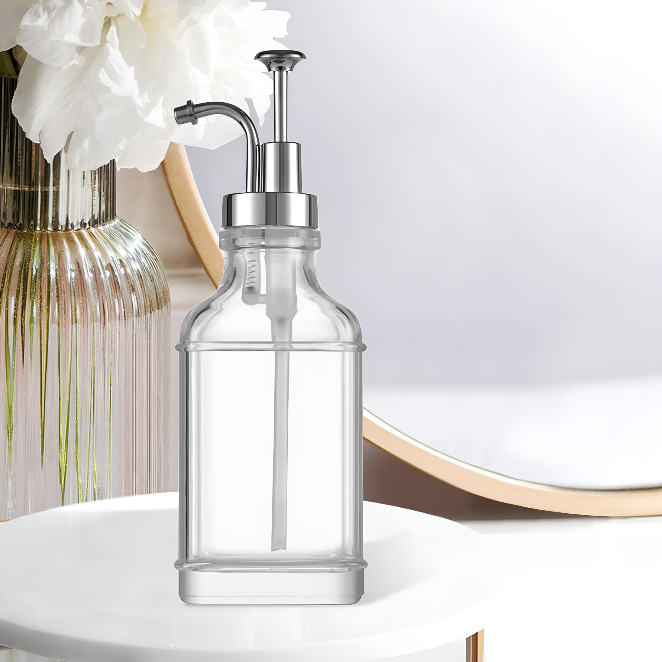 ACDANC 2026 New Glass&Bottle Coffee Syrup Dispenser for Coffee Bars Home Decoration for Kitchen,Home,Coffee Bar,Restaurant,Cafe
