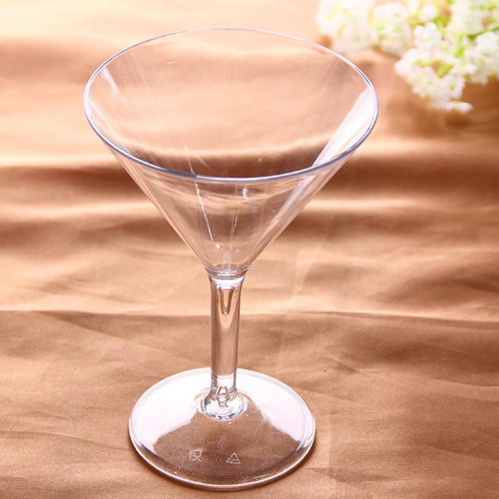 Food Grade Martini Goblet Cocktail Glass for Party Bar Restaurant 300ml