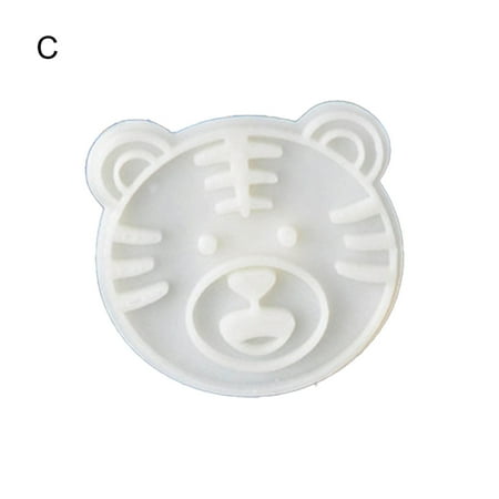 

UDIYO Cookie Cutters Tiger Pattern Cookie Cutters Rounded Edge PLA Children Holiday Baking Mould Stencils Kitchen Accessories