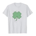 thumbnail image 4 of Womens St Patricks Day Tees Festival Printed Graphic Short Sleeve Crew Neck Casual Summer Tshirts Tops (S, White), 4 of 5