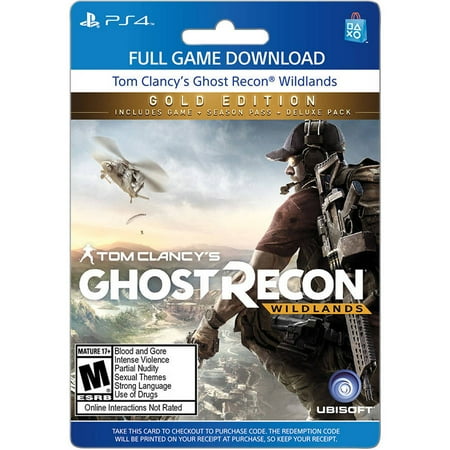 Sony Ghost Recon Wildlands Gold (email delivery)