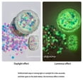 thumbnail image 1 of Xihbxyly Brillantina para Decoración de Uñas, Esmalte de Uñas de Color Luminoso, Fácil Aplicación, Taladros de Uñas de Larga Duración, Decoración Del Hogar, Arte para Celular, Perfecto para Entusiast, 1 of 3