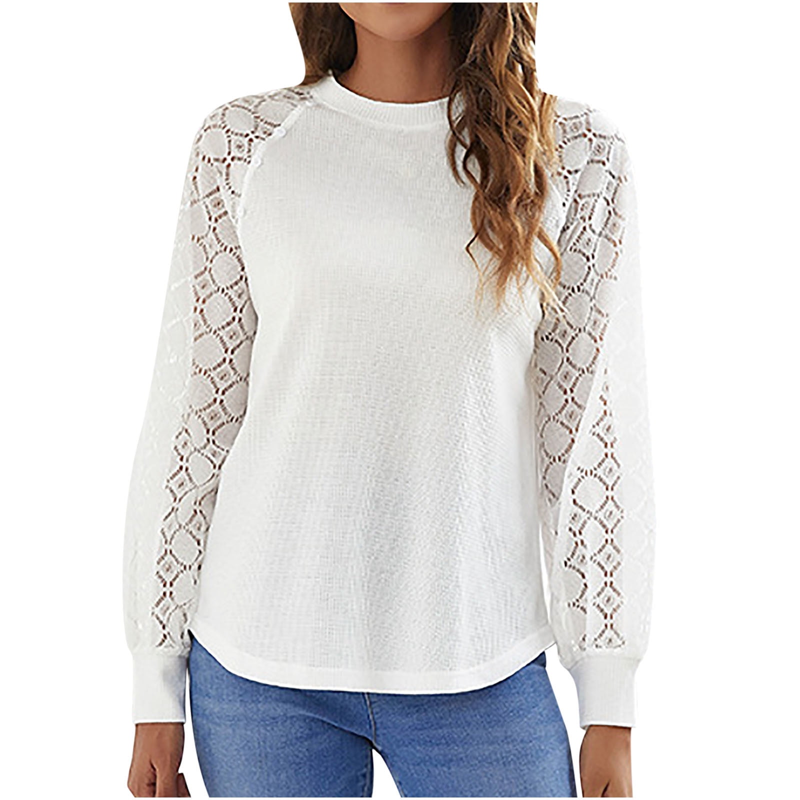GBSELL Female Lace Tops for Women Tops 