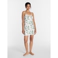 thumbnail image 3 of Joyspun Women’s Dreamy Soft Collection Lace Front Knit Chemise, Sizes XS to 3X, 3 of 6
